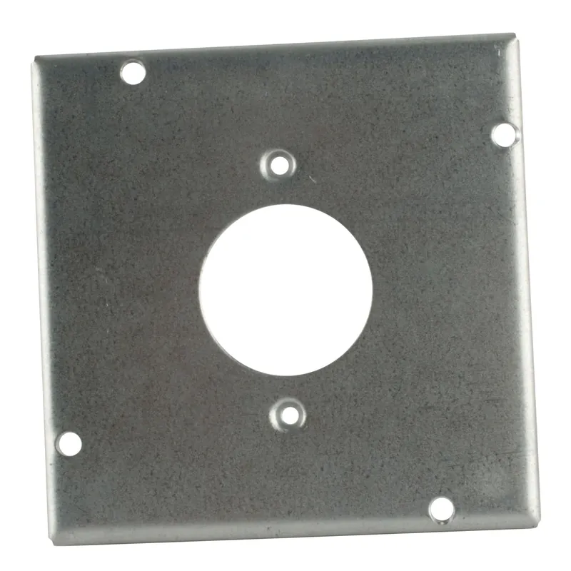 Warranty Included Thomas & Betts RSL-4 Pre-Galvanized Steel Outlet Box Cover 4-11/16-Inch x 4-11/16-Inch x 1/2-Inch Steel City®