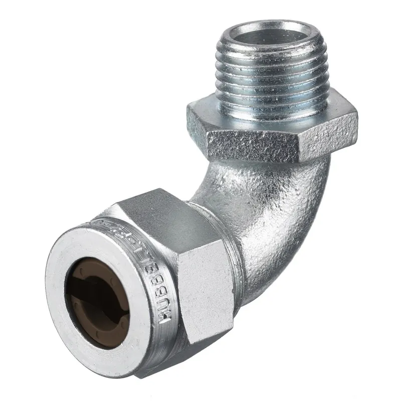 Hubbell-Wiring NHC1036ZP Stainless Steel Form F3 Liquidtight 90-Degree Cord Connector 3/4-Inch 0.5 - 0.63-Inch Kellems® Price Drop