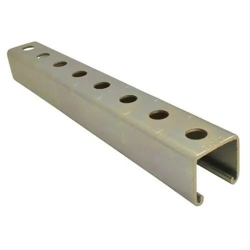 Thomas & Betts B-907-10HD Hot Dip Galvanized Steel 1-Channel With Punched Hole 10-ft x 1-1/2-Inch x 3/4-Inch Kindorf® Best Seller