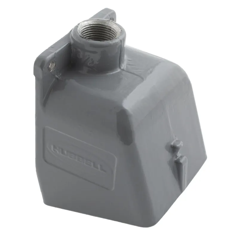 Hubbell-Wiring BB1002W Cast Aluminum 15-Degree Angle Opening Mounting Back Box 5.5-Inch x 6.75-Inch x 8.13-Inch Handmade