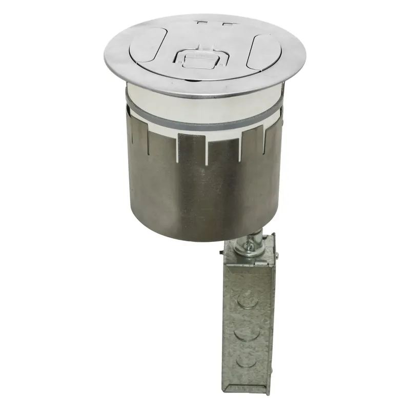 Buy Online Hubbell-Wiring S1R6PTWZALU Composite Fire Rated Recessed 6-Inch Core Hole Kit SystemOne