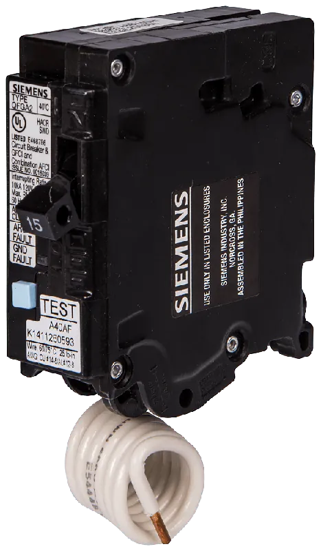 Deal Murray MP220AFC Plug-In Mount Type MP-AT Combination Arc Fault Circuit Interrupter 2-Pole 20-Amp 120/240-Volt AC
