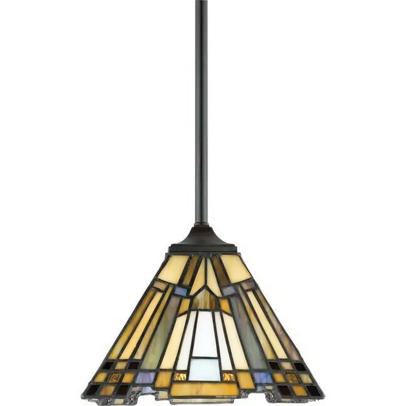 Save Now Quoizel Lighting TFIK1508VA 1-Light Mini Pendant Fixture 100/23-Watt 120-Volt Bronze Inglenook