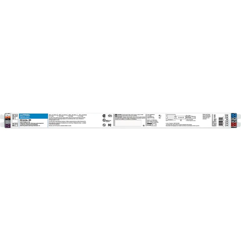 Lutron H3D-T539-C-U-1-10 (1) 39-Watt T5 Linear Lamp High Frequency Fluorescent Ballast 120/240/277-Volt AC Hi-lume® 3D Same Day Shipping