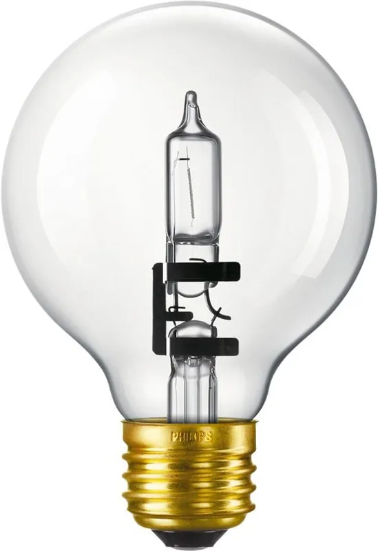 Grab Now Philips Lighting 420844 Dimmable G25 Decorative Halogen Lamp 40-Watt E26 Medium Base 550-Lumens 95 CRI 2800K White