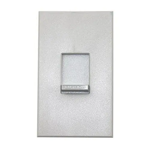 Lutron N-1000-GR 1-Pole 120-Volt AC at 60-Hz Small Control Slide-To-Off Dimmer Gray Nova® Exclusive