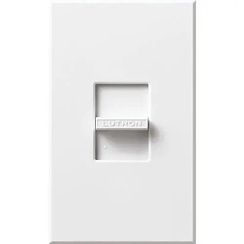 Lutron N-S-NFB-WH Plastic Surface/Snap-On Mount 1-Gang Wallplate White In Demand
