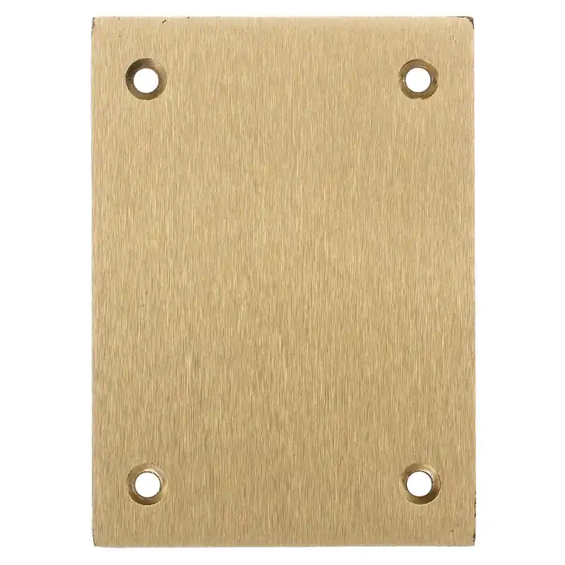 Exclusive Offer Hubbell-Wiring S3813 Brass 1-Gang Carpet/Tile Service Concrete Metal Cover 4.15-Inch x 2.99-Inch ScrubShield®