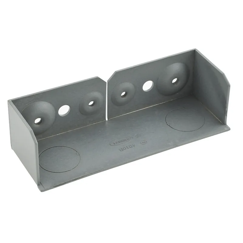 One Day Deal Hubbell-Wiring HBL4710BGY Blank End Cap Steel For HBL4750 Series Metal Raceway