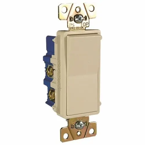 Pass & Seymour TM874LA 120/277-Volt AC 15-Amp 4-Way Decorator Switch Light Almond TradeMaster® Big Sale