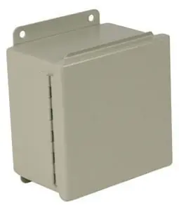 METALLIC ENCLOSURE WIEG B141208CH PIANO HINGE JIC BOX Save Now