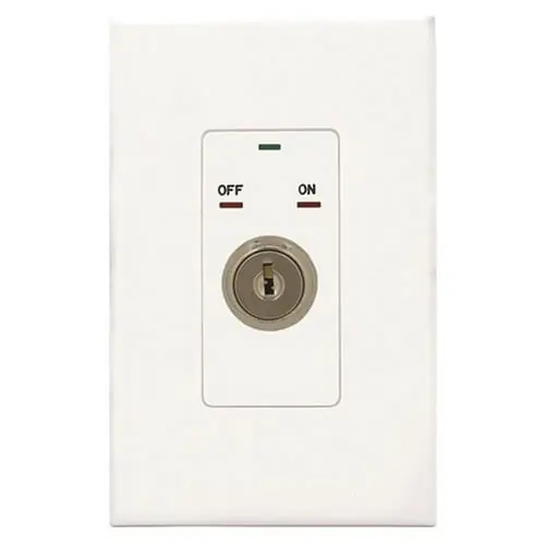 Free Returns Lithonia Lighting NPOD-KEY-STS Less Than 5-Milli-Amp NPOD Series Digital Key Switch Stainless Steel Plate nLight
