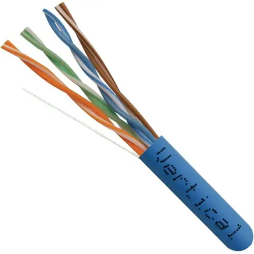 Belden 1583AU5 Solid Bare Copper Type CMR Category 5e Data/Voice Cable 24/8 Blue Mega Sale