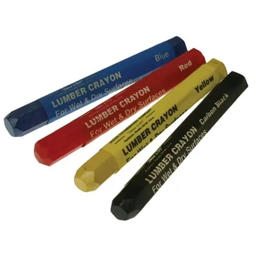 Metallics LCBLK12 Marking Crayon 1/2-Inch x 4-1/2-Inch Black Direct From Factory