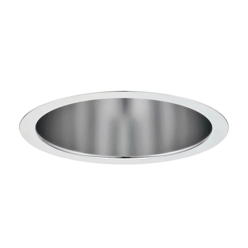 Lithonia Lighting LR6AR-LSS-TRIM-U 6-Inch Self-Flanged LED Down Light Trim Round Semi-Specular Budget