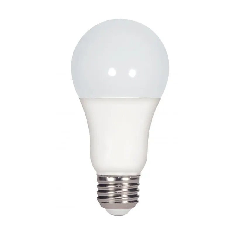 Budget Satco S29816 Dimmable A19 Replacement LED Lamp E26 Medium 15-Watt 1600-Lumens 3000K 80 CRI Soft White