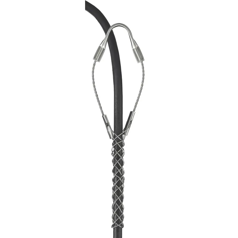 Premium Hubbell-Wiring 02416009 Light-Duty Closed Mesh Single Weave Cable Support Grip 0.7 - 0.81-Inch Kellems