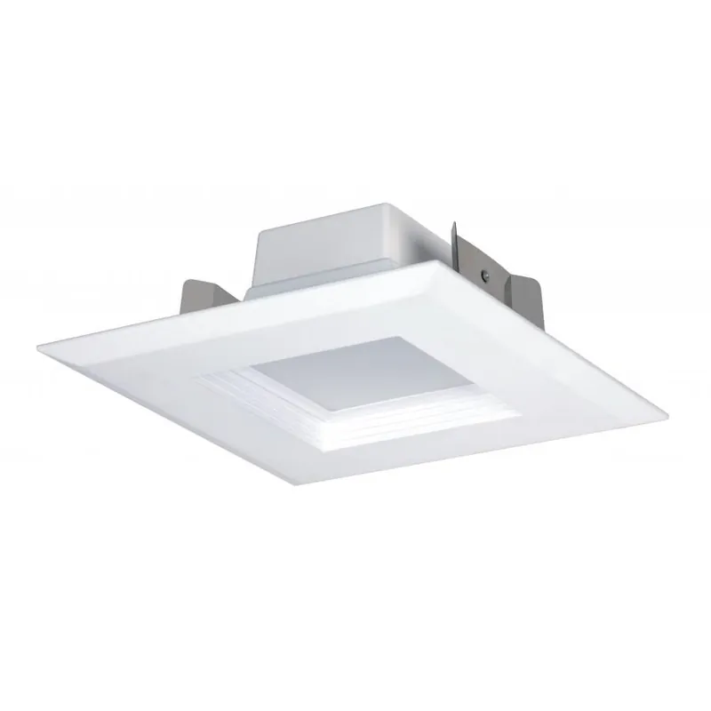 Weekend Sale Satco S9770 Dimmable 5-Inch Or 6-Inch LED Retrofit Down Light 120-Volt AC Square 90 CRI 2700K 1000 Lumens