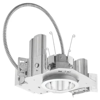 Lithonia Lighting LDN4-35/10-LO4AR-LSS-MVOLT-EZ10-WL Dimmable Self-Flanged New Construction Non-IC 4-Inch LED Down Light 120 - 277-Volt AC Round 80 Seasonal Sale