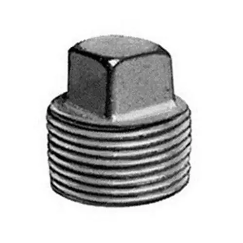 Appleton PLG-150S Electroplated Zinc Malleable Iron Type PLG Square Head Close-Up Plug 1-1/2-Inch Unilets® Final Sale