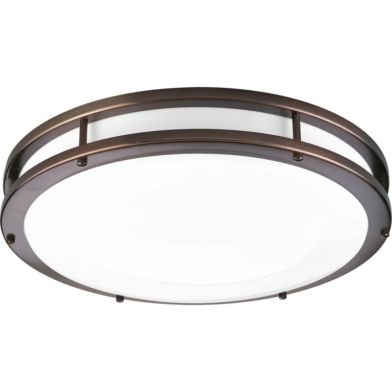 Progress Lighting P7250-17430K9 1-Light LED Flush Mount Fixture 30-Watt 120-Volt AC Urban Bronze LED CTC COMM Bargain