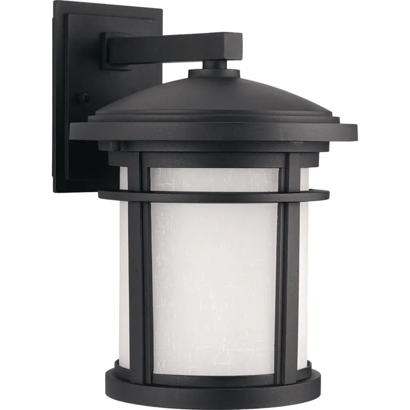 Fast Shipping Progress Lighting P6085-3130K9 1-Light Medium LED Wall Lantern 17-Watt 120-Volt AC Black Wish