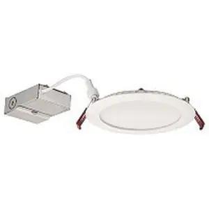 Don’t Miss Out Lithonia Lighting WF6-LED-50K-MW Dimmable New Construction/Remodel Wafer IC/Non-IC 6-Inch LED Recessed Down Light 120 - 277-Volt AC Round Matte Whi