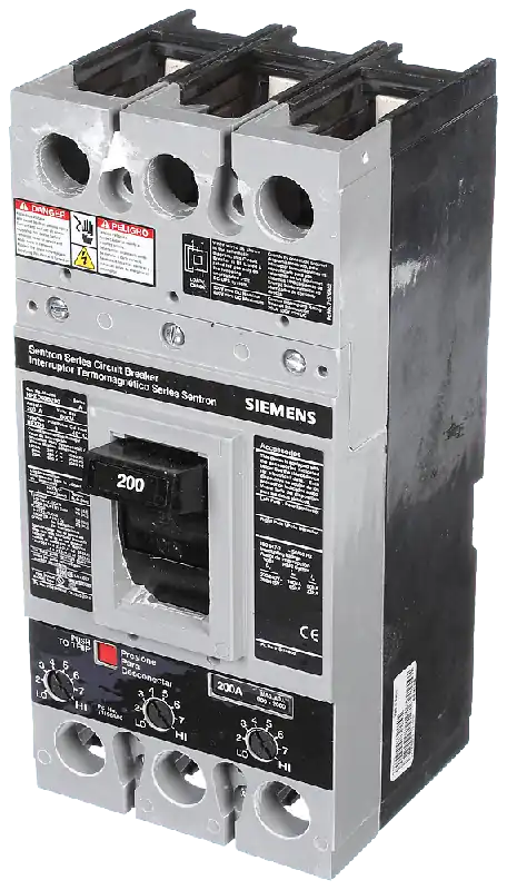 Siemens HFXD63B200 Type HFXD Molded Case Circuit Breaker 3-Pole 200-Amp 600-Volt AC Sentron Limited Time