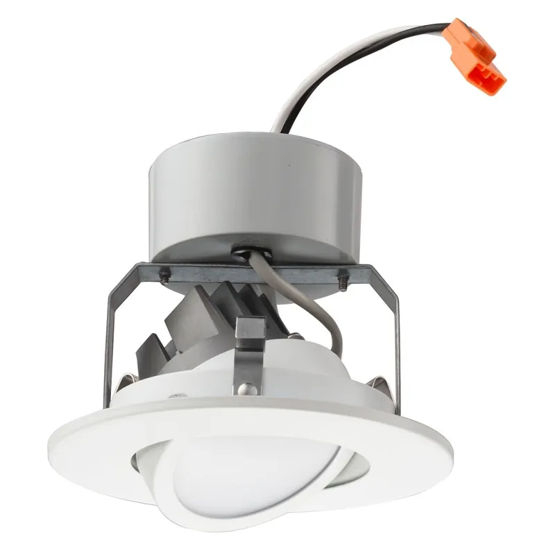 Trusted Brand Juno Lighting 4G1MW-LED-30K-90CRI-M6 Dimmable 4-Inch 4G1 Series LED Retrofit Gimbal Down Light Module Round 120-Volt AC 93 CRI 3000K 500-Lumens Mat