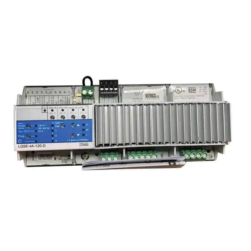 Lutron LQSE-4A-120-D DIN Rail Mount 4-Zone Phase Adaptive Power Module 120-Volt 10-Amp HomeWorks QS Best Seller