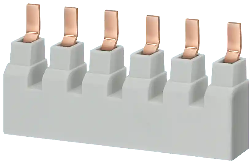 Limited Edition Siemens 5ST3665-1HG (4) 3-Phase Pin Busbar 205-mm x 15-mm x 35-mm