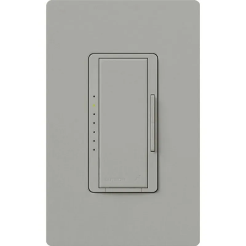 Last Chance Lutron MRF2S-6ND-120-GR 120-Volt AC at 50/60-Hz 1-Pole 3-Way Multi-Location Dimmer Gray Vive Maestro®