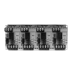 Edwards MR104T 1-Pole SPDT Multi-Voltage Control Relay 24-Volt AC/DC 115-Volt AC 230-Volt AC 0.015-Amp Luxury