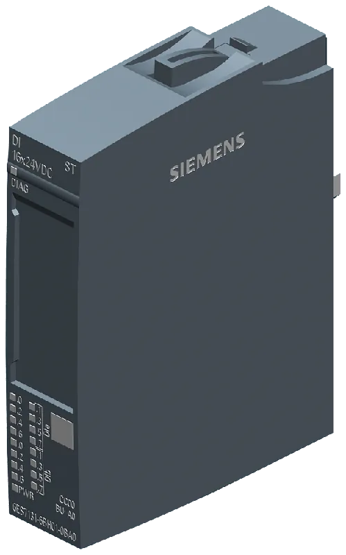 Siemens 6ES71316BH010BA0 16-Input ET-200SP Digital Input Module 24-Volt DC 90-Milli-Amp Input 15-mm x 58-mm x 73-mm Simatic Affordable