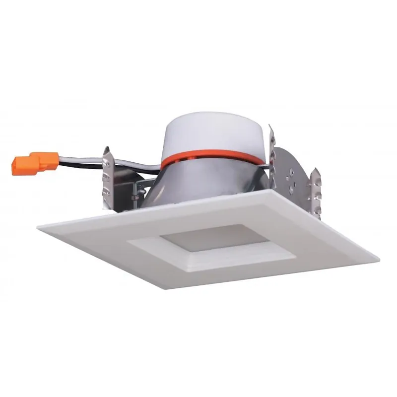 Big Sale Satco S29757 Dimmable 4-Inch LED Retrofit Down Light 120-Volt Square 9-Watt 90 CRI 3000K 600-Lumens