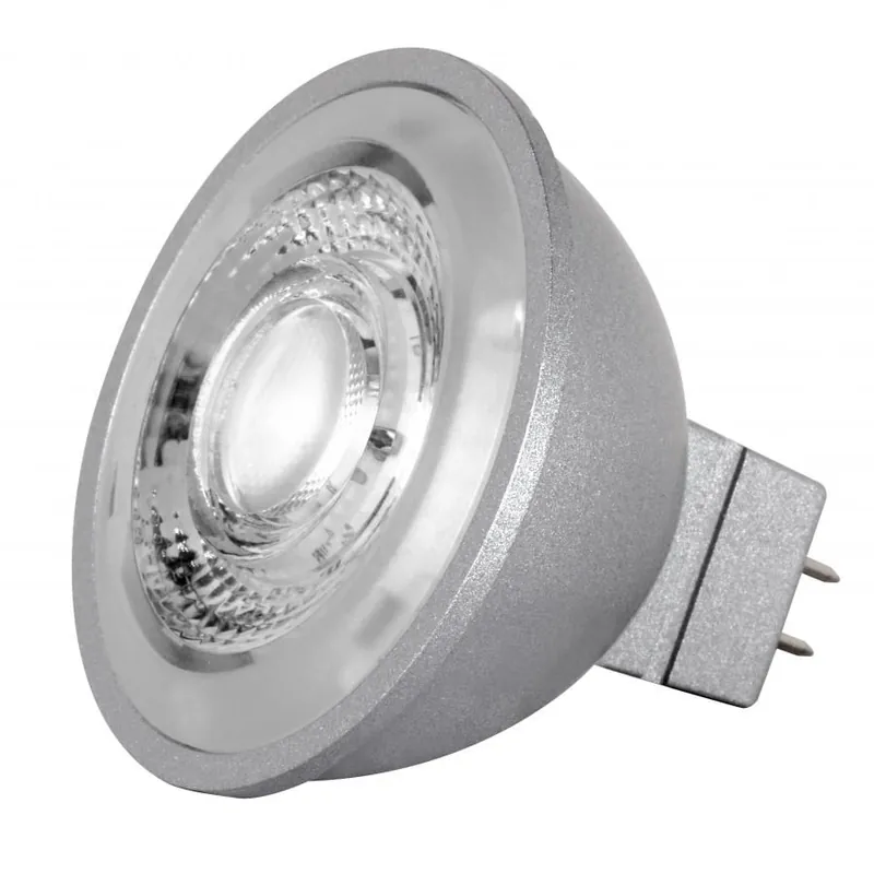 Worldwide Shipping Satco S8641 Dimmable MR16 LED Lamp 2-Pin GU5.3 Base 8-Watt 490-Lumens 90 CRI 3000K Warm White
