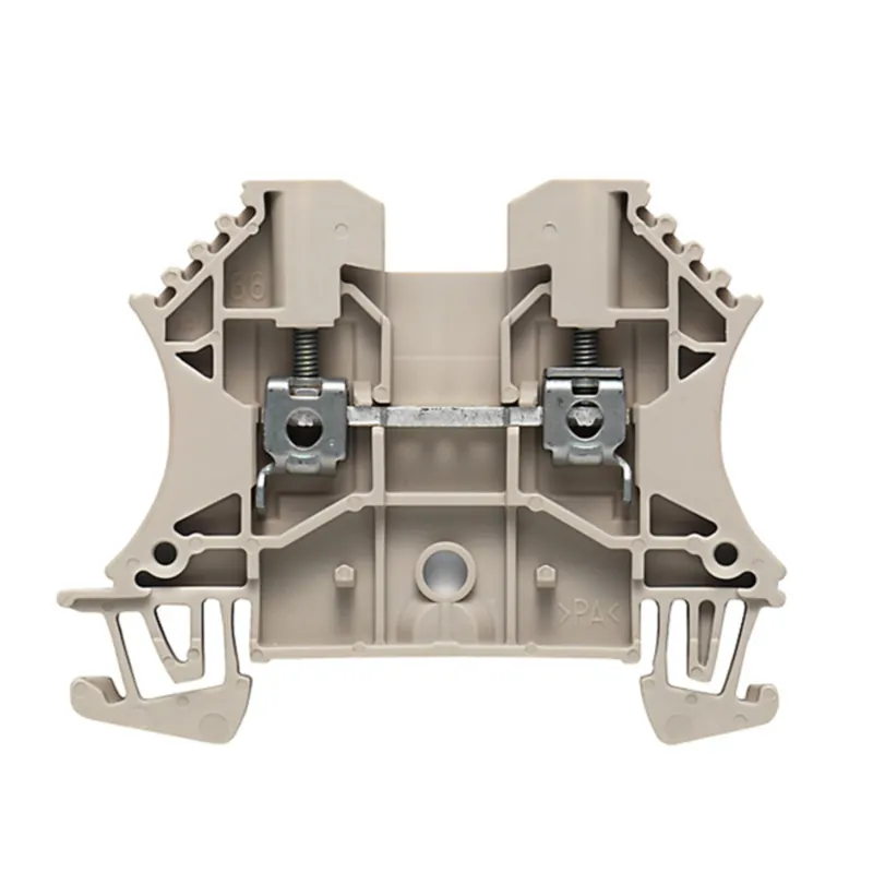 Shop Now Terminal Block, Feed Through, Dark Beige, 2.5mm, Screw Connection