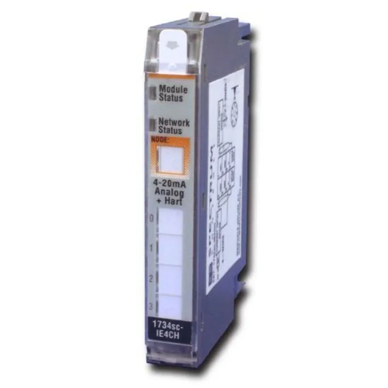 New Release I/O Module, 4 Channel, HART Protocol, Analog Input, 4 - 20mA Input