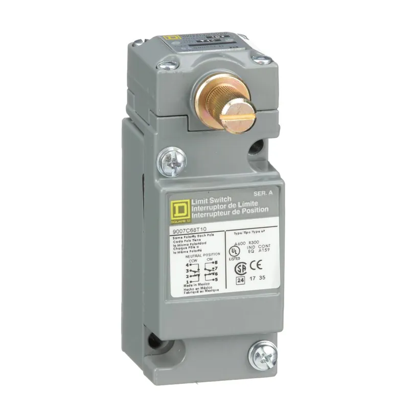 Flash Sale Limit Switch, 10A, 600VAC, 1A, 600VDC, Side Rotary Head, 2NO/2NC