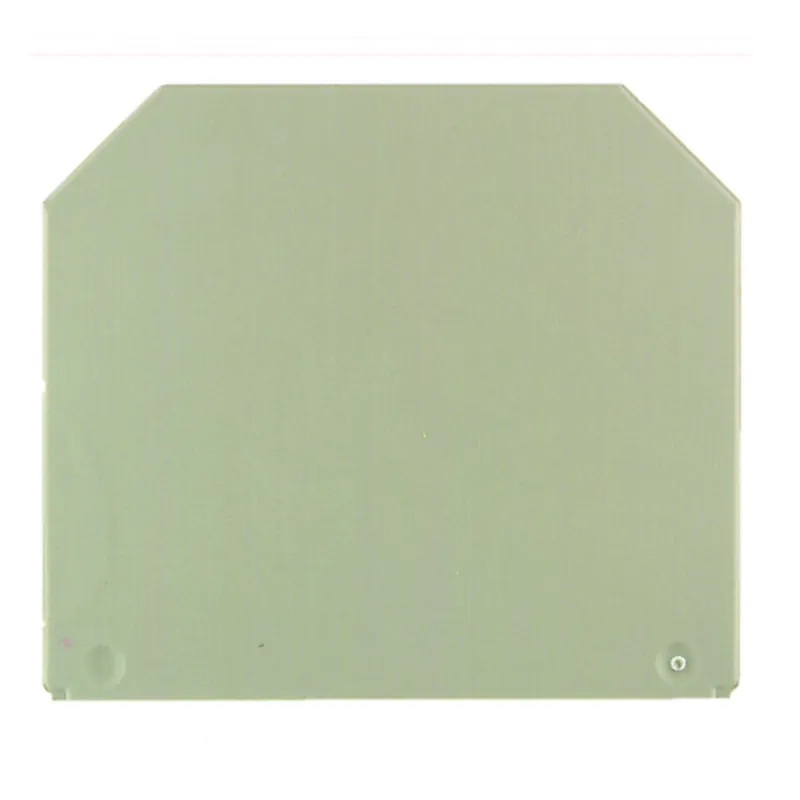Terminal Block, End Plate, Dark Beige, 2.5mm-10mm, Snap-On Next Day Delivery