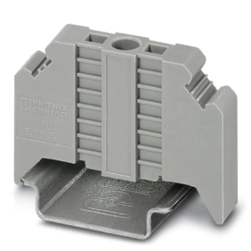Direct From Manufacturer Terminal Block End Clamp, Width: 9.5mm, Gray