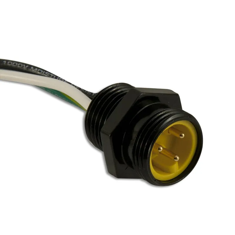 Affordable Receptacle, Mini Change, 3 Pin, A-Size, Male, Straight, 16-3 PVC
