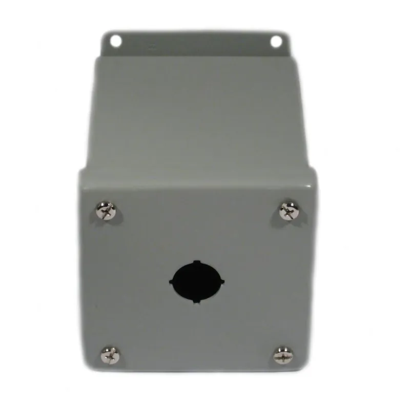 Enclosure, Pilot Device, 22.5 mm, 1 Hole, Steel, Type 12/13 Direct From Manufacturer