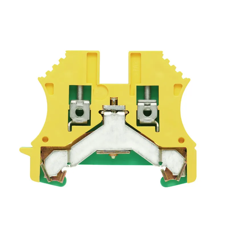 Terminal Block, Green/Yellow, W-Series, PE, 2.5mm, Screw Connection Money Back Guarantee