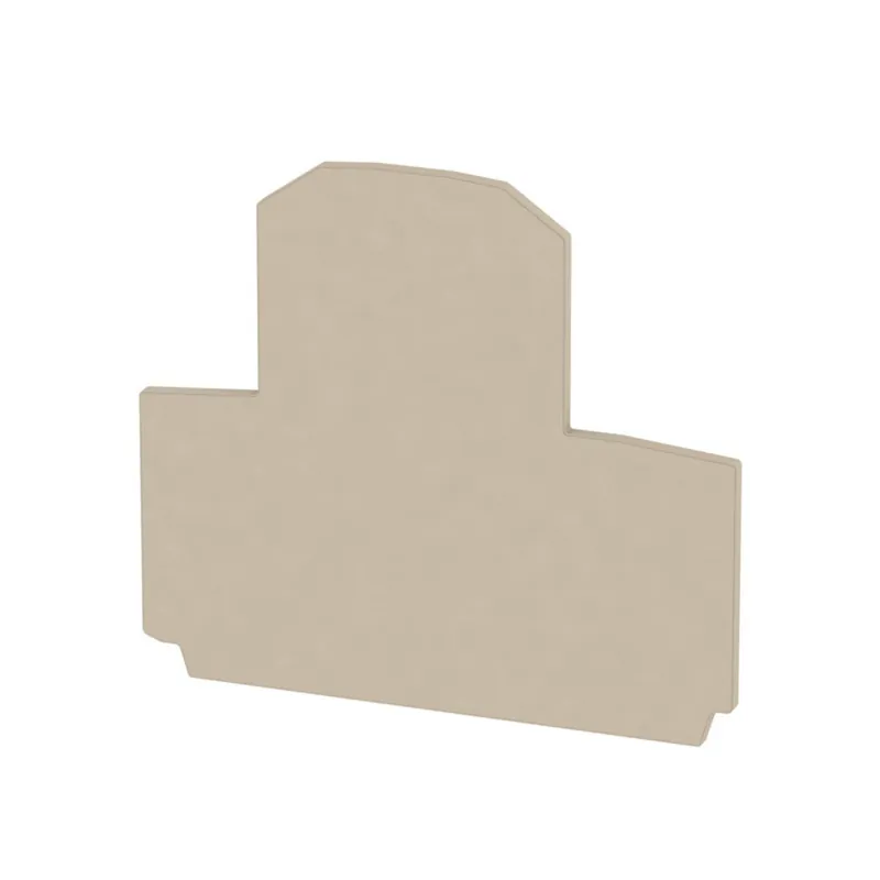 Terminal Block, End Plate, Dark Beige, 2.5mm-10mm, Snap-On Don’t Miss Out