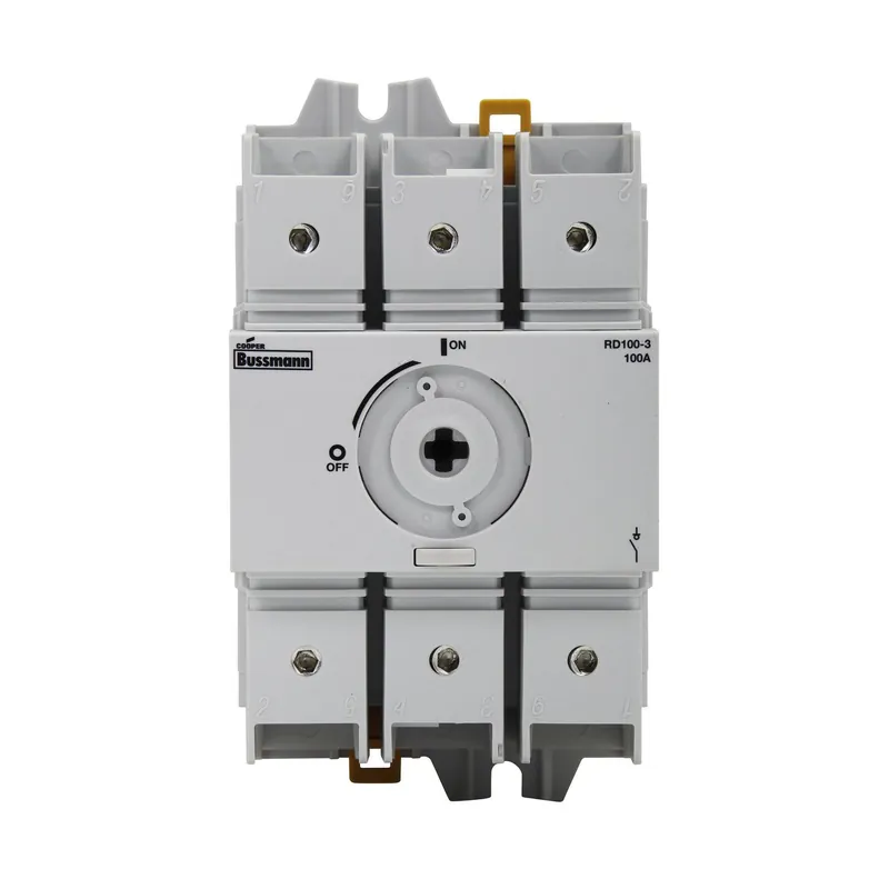 Disconnect Switch, 100A, 600VAC, 250/600VDC, UL 98, Non-Fused , 3P Crafted