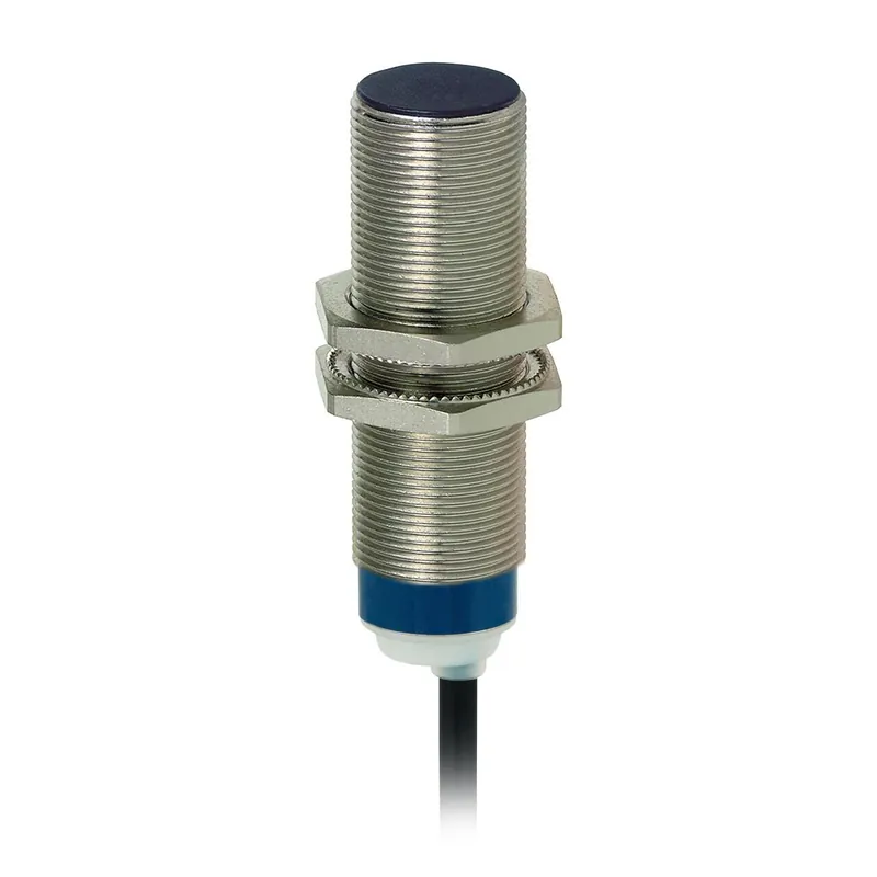 inductive sensor, XS6, cylindrical, M18, Sensing 8 mm, 2 meter cable Budget