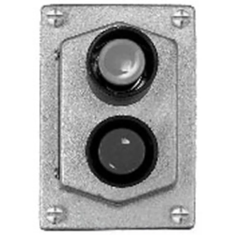 Special Discount Front Cover Assembly, 2 Push Button, 10A, Green/Red, Start-Stop, 600VAC