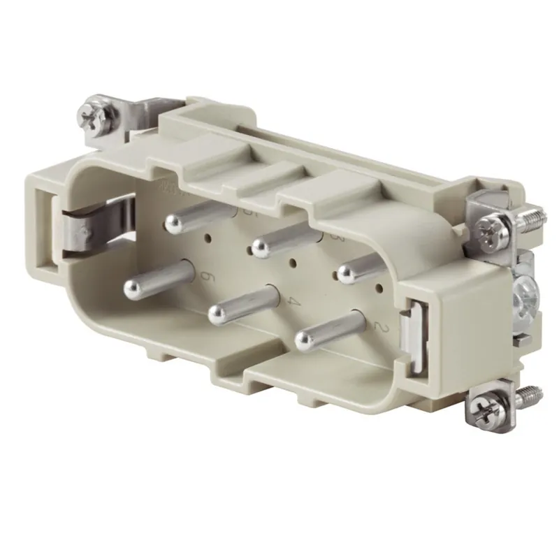 Last Chance Communications Adapter, HDC Insert, 6 Pin, Male, 35A, 400V AC/DC