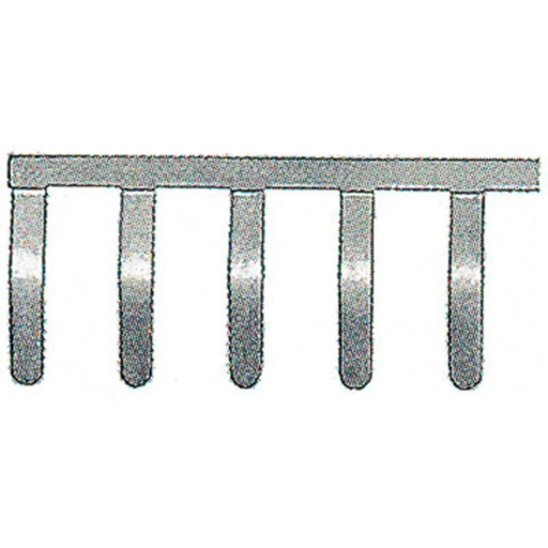 Editor’s Pick Terminal Block, Cross Connector, Jumper, SAK-Series, 58P, 27A, Gray